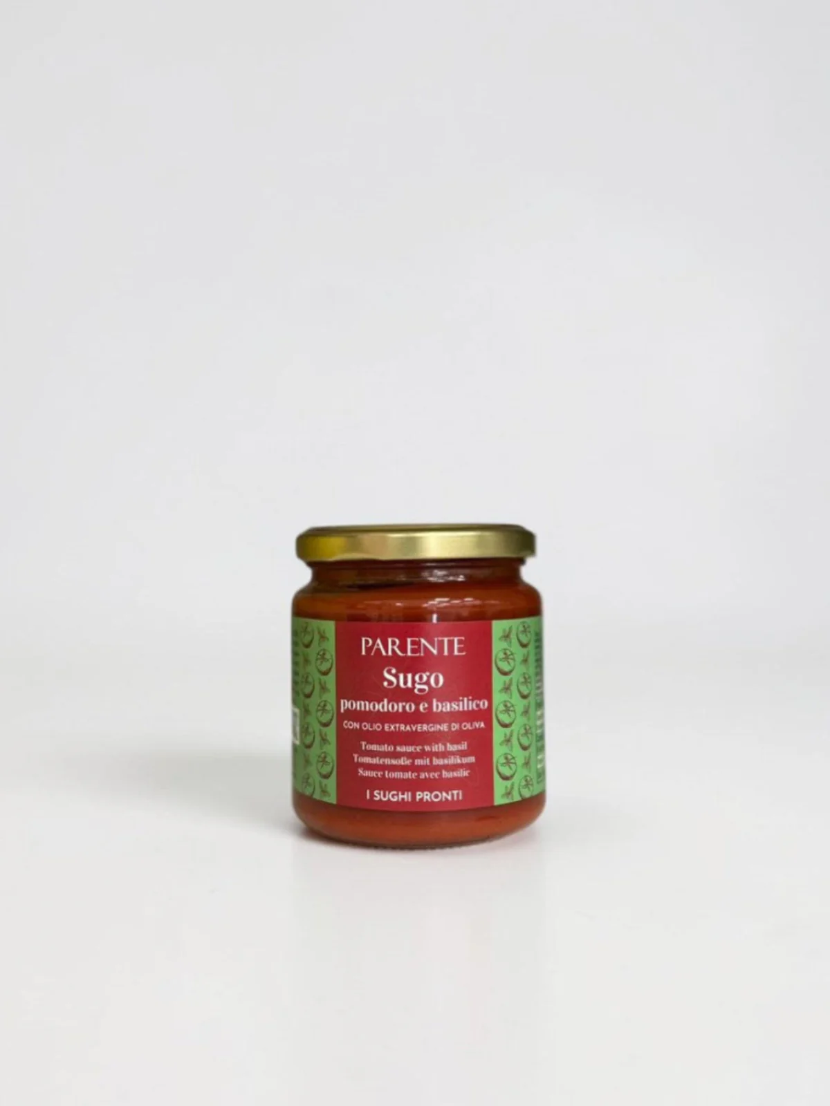 Salsa con tomate y albahaca con AOVE