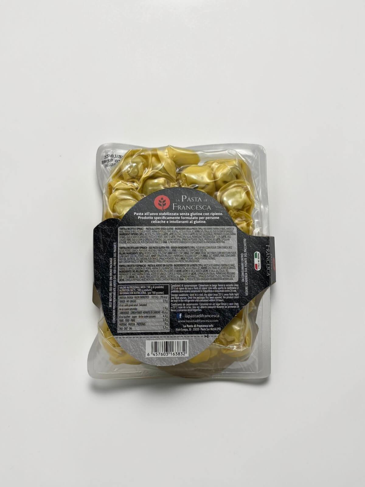 Tortellini sin gluten de ricotta y espinacas - Image 2